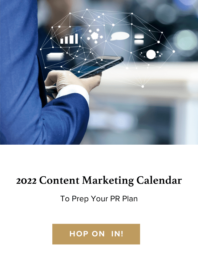 2022 Content Marketing Calendar